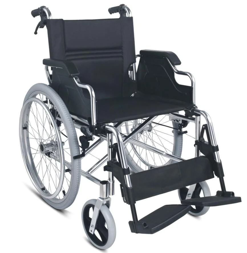 Self-propelled manual wheelchair